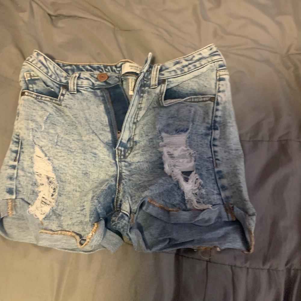 high waisted shorts